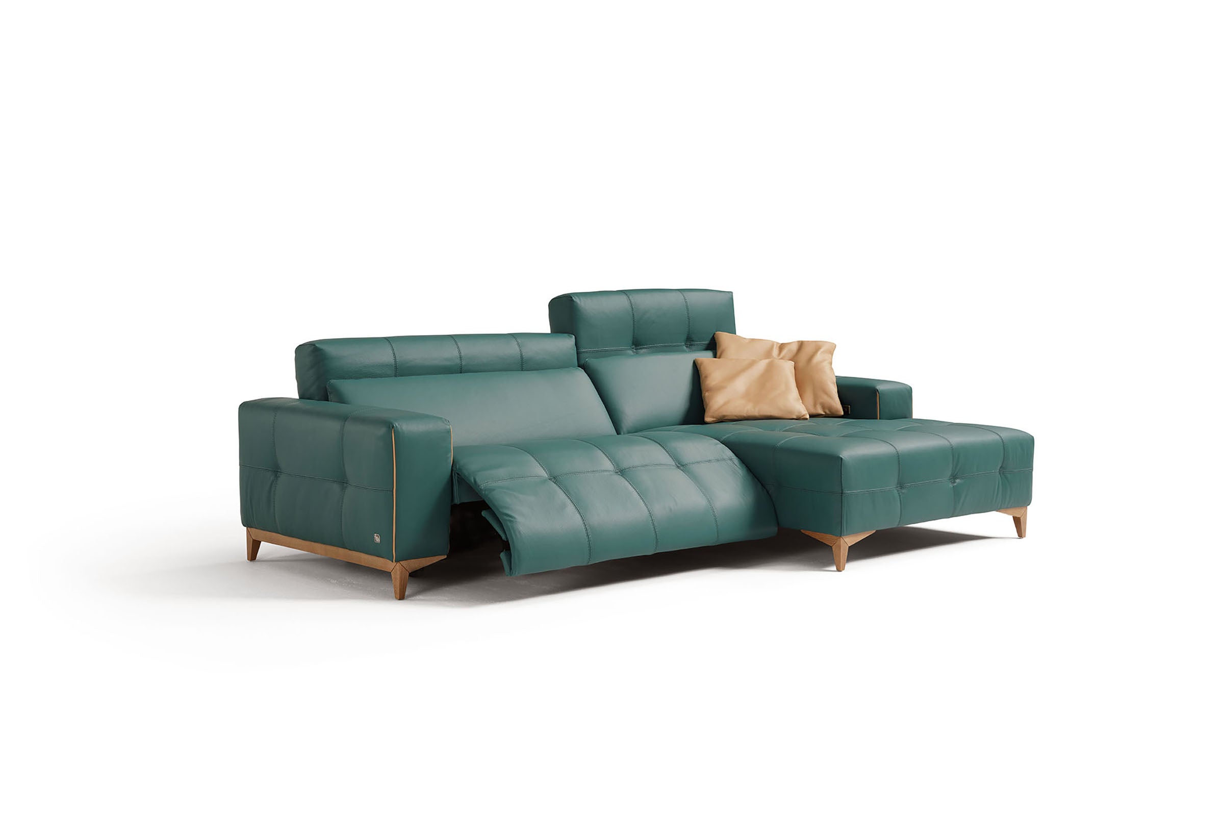 Tiffany small sofa with chaise