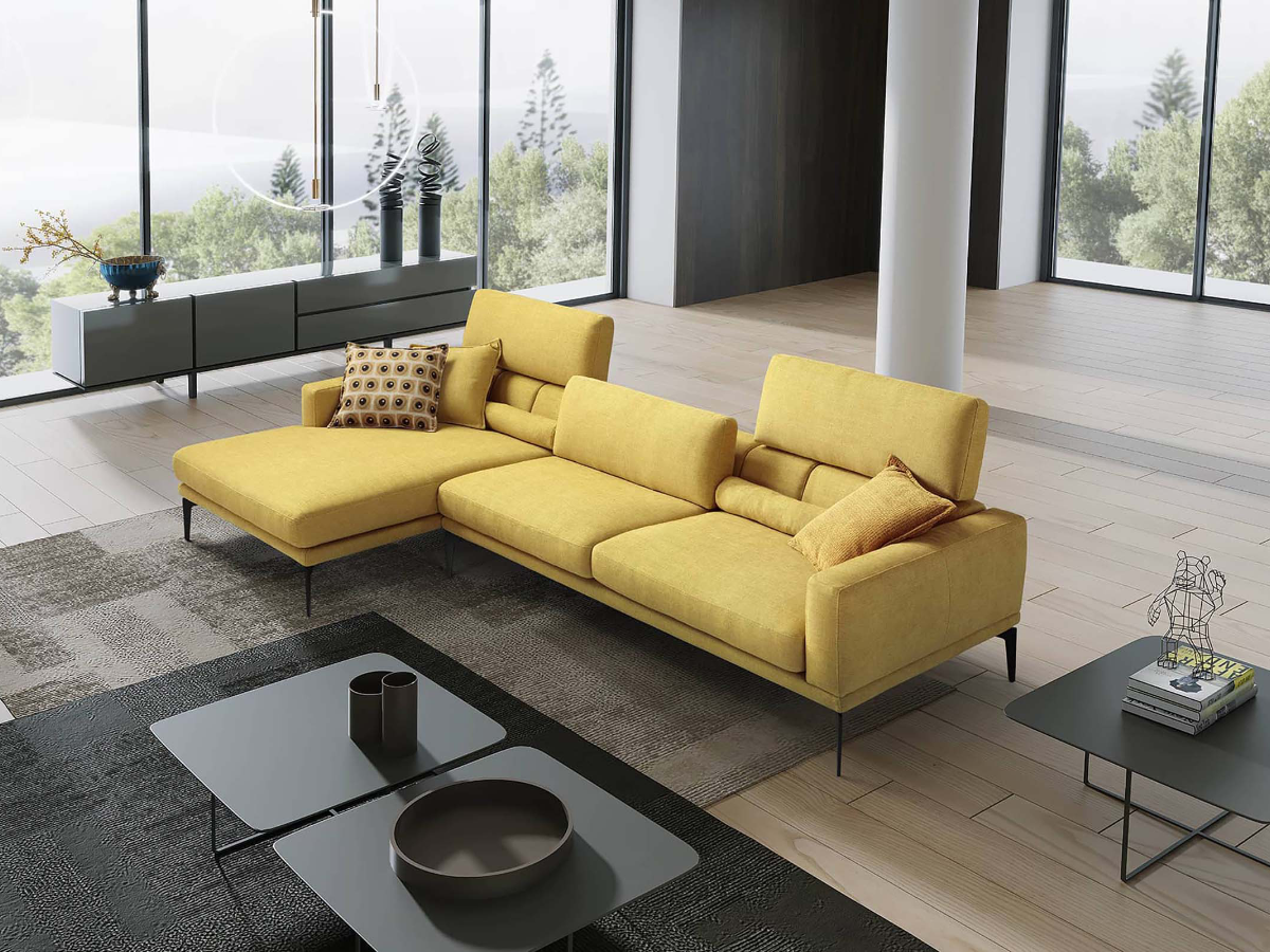 Masu sofa with chaise