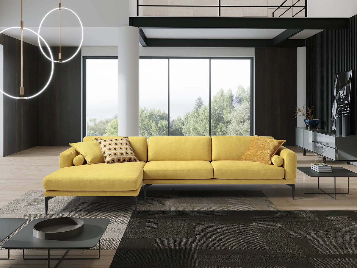 Masu sofa with chaise