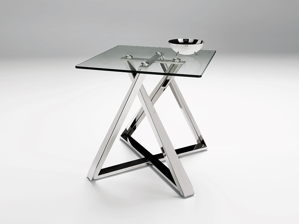 Constance Side Table - Stainless Steel