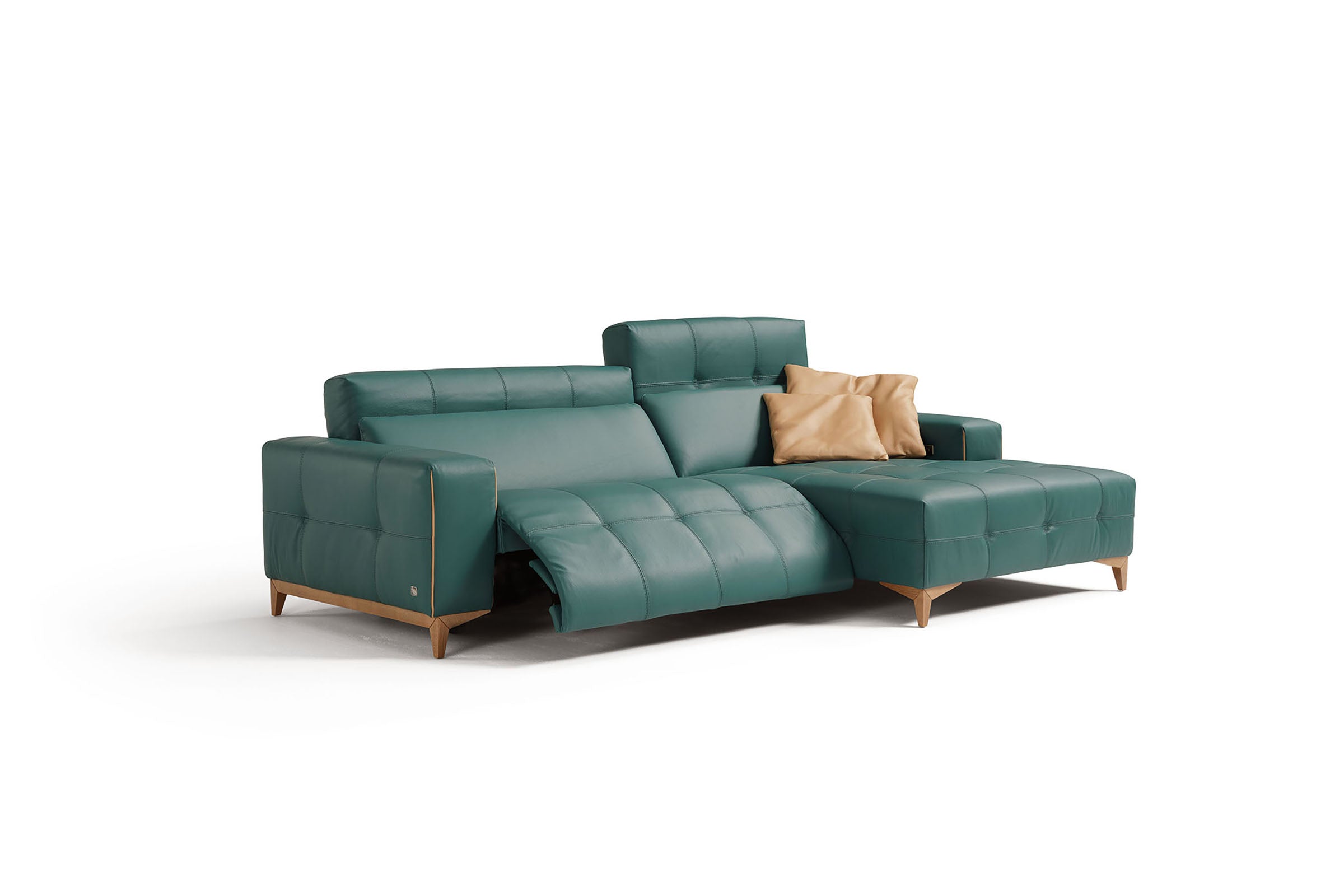 Tiffany small sofa with chaise