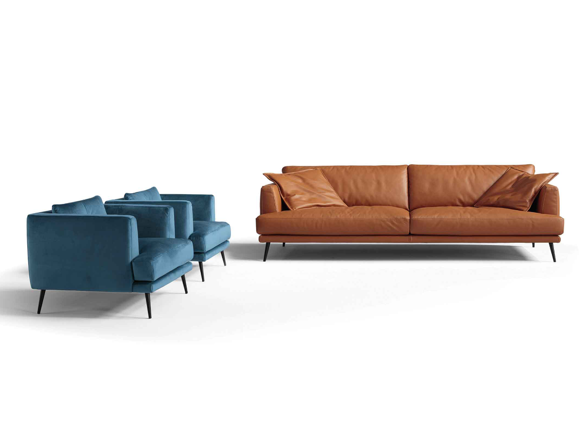 Sophia leather sofa