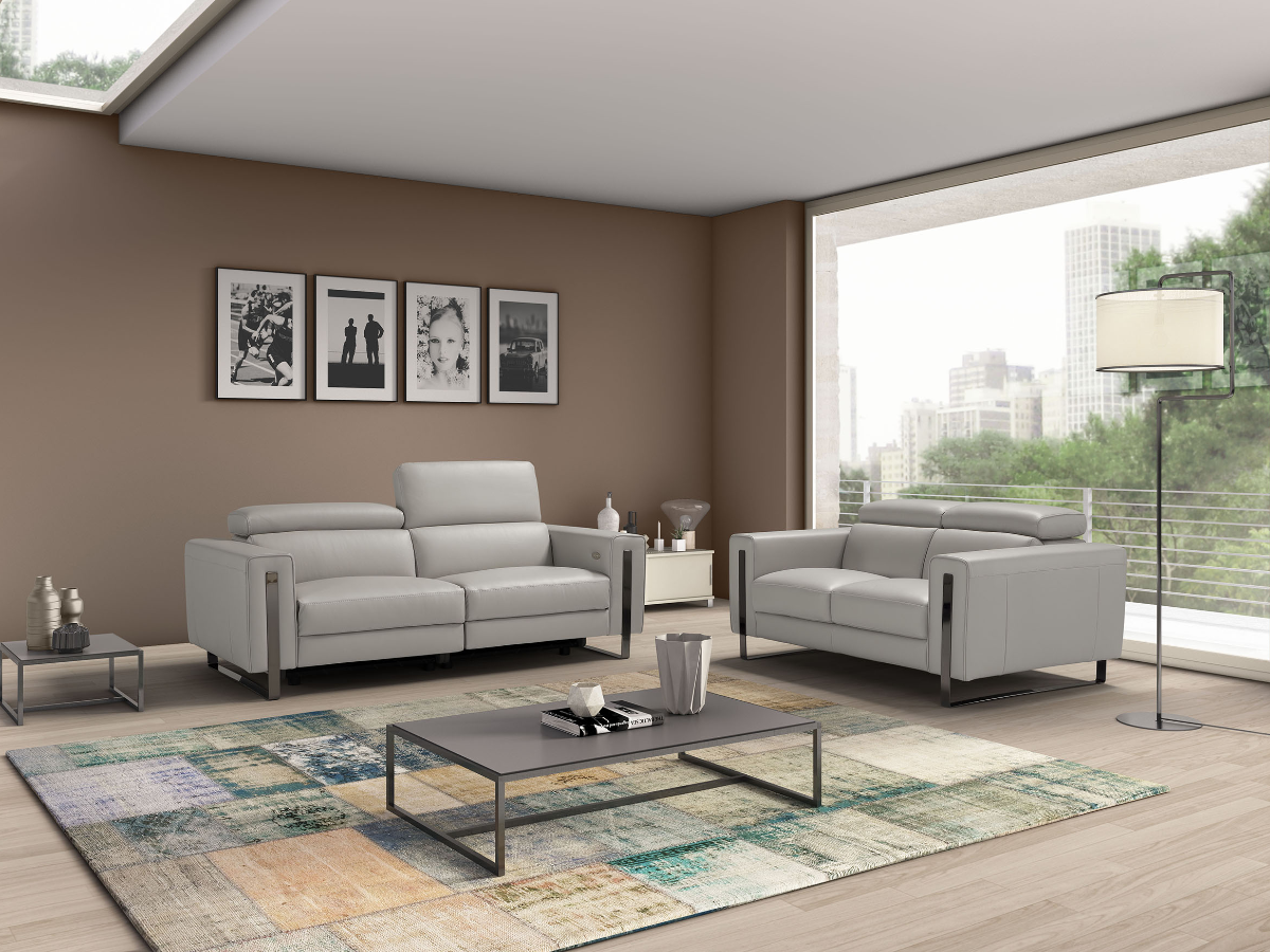 Ashley leather recliner sofa
