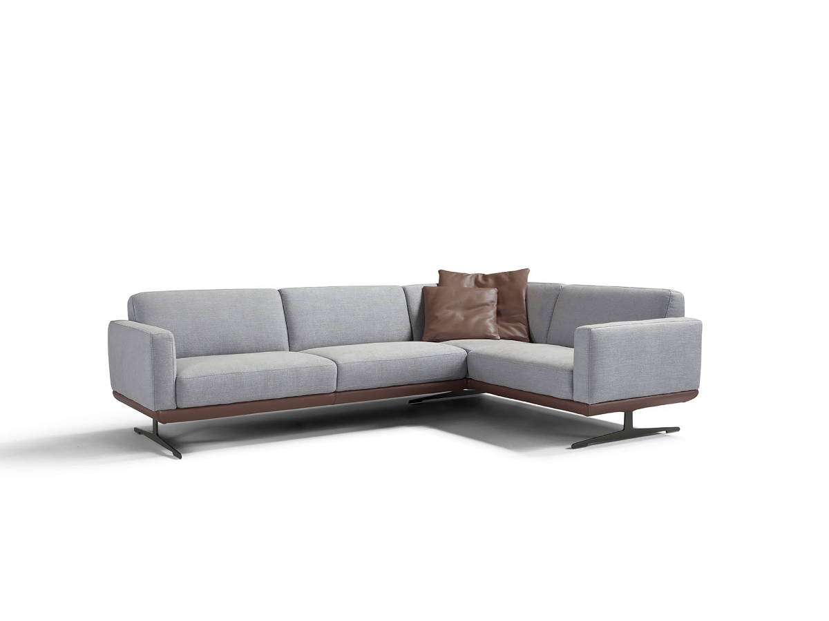 Gloria fabric corner sofa